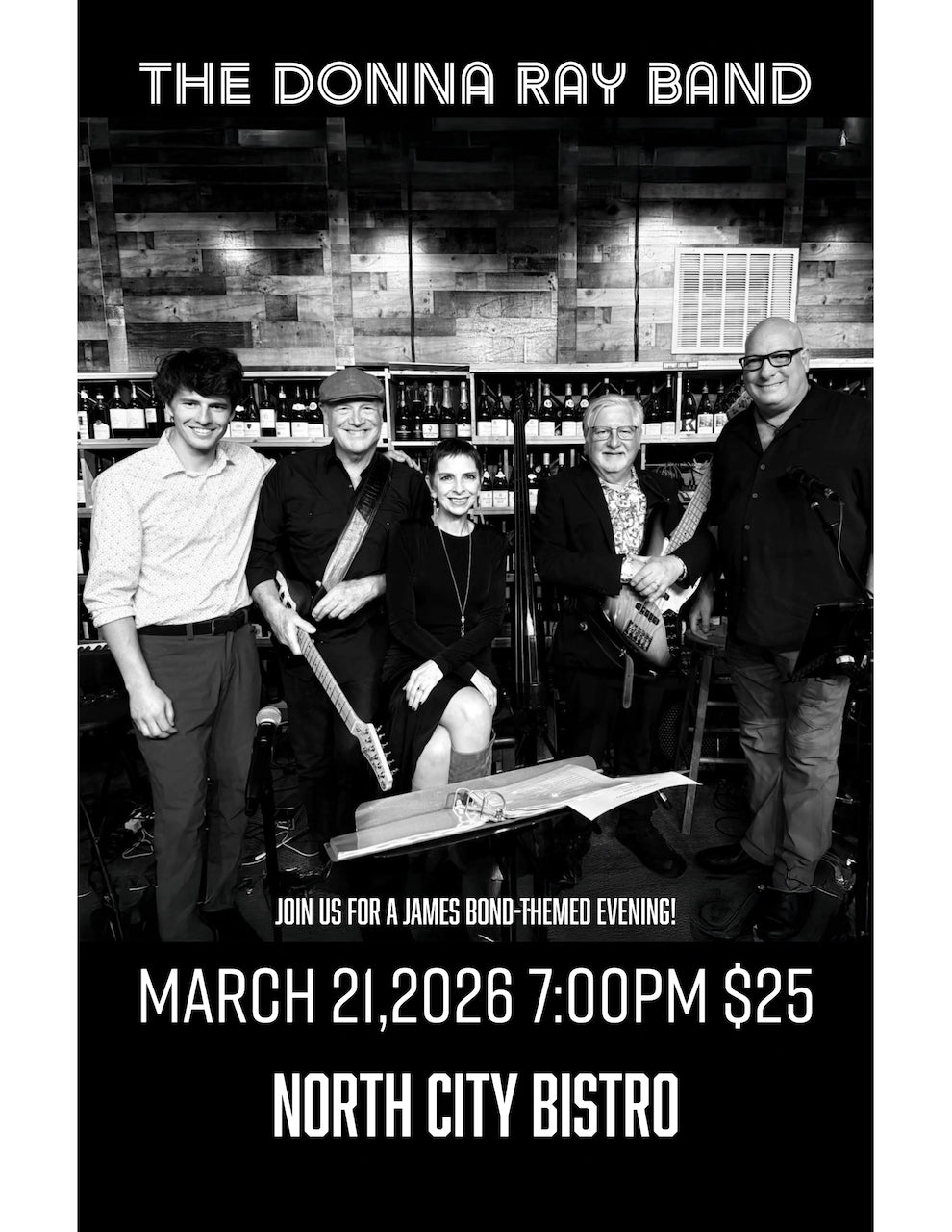 SATURDAY - MARCH 21st- The Donna Ray Band
