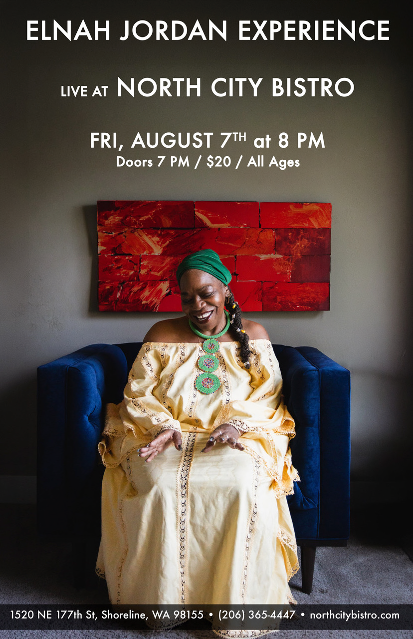 FRIDAY - AUGUST 7th -  The Elnah Jordan Experience