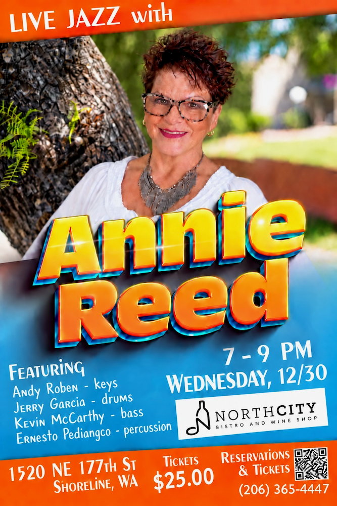 WEDNESDAY - DECEMBER 30th - Annie Reed