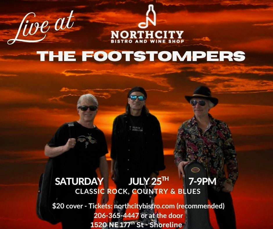 SATURDAY - JULY 25th - The Footstompers