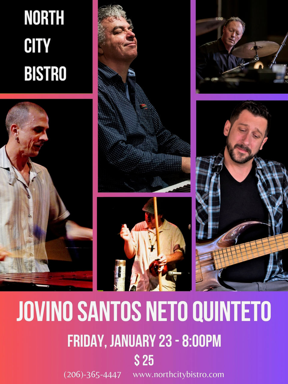 FRIDAY - JANUARY 23rd - Jovino Santos Neto Quinteto