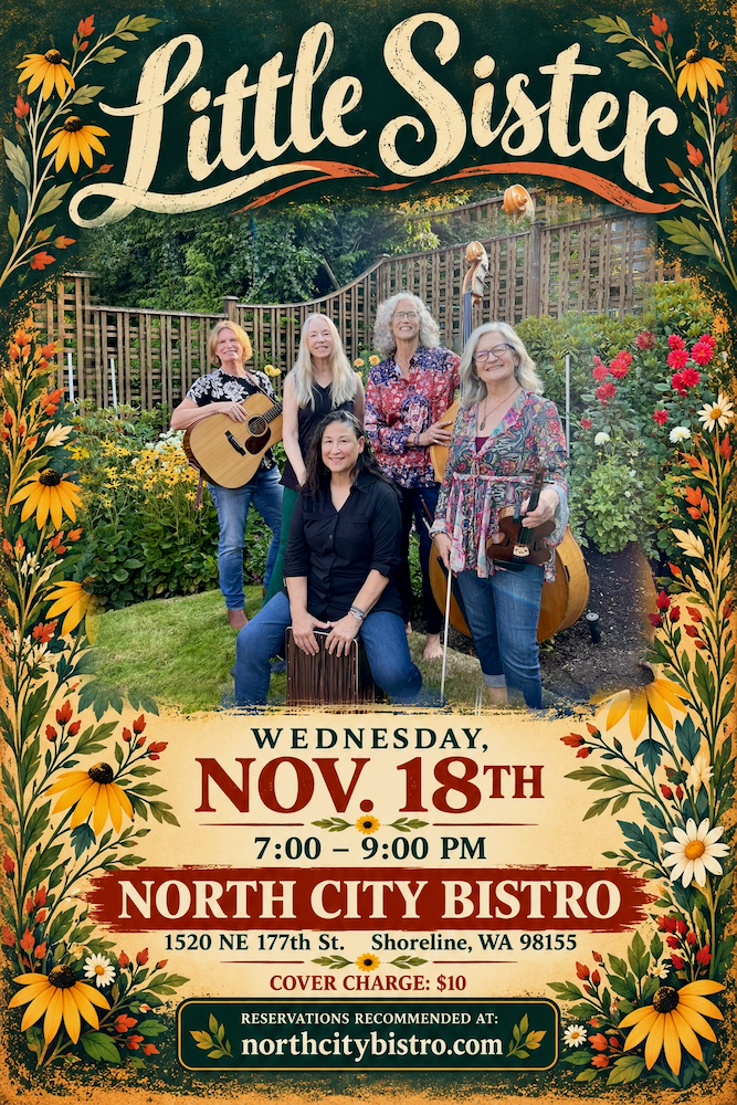 WEDNESDAY - NOVEMBER 18th - Little Sister