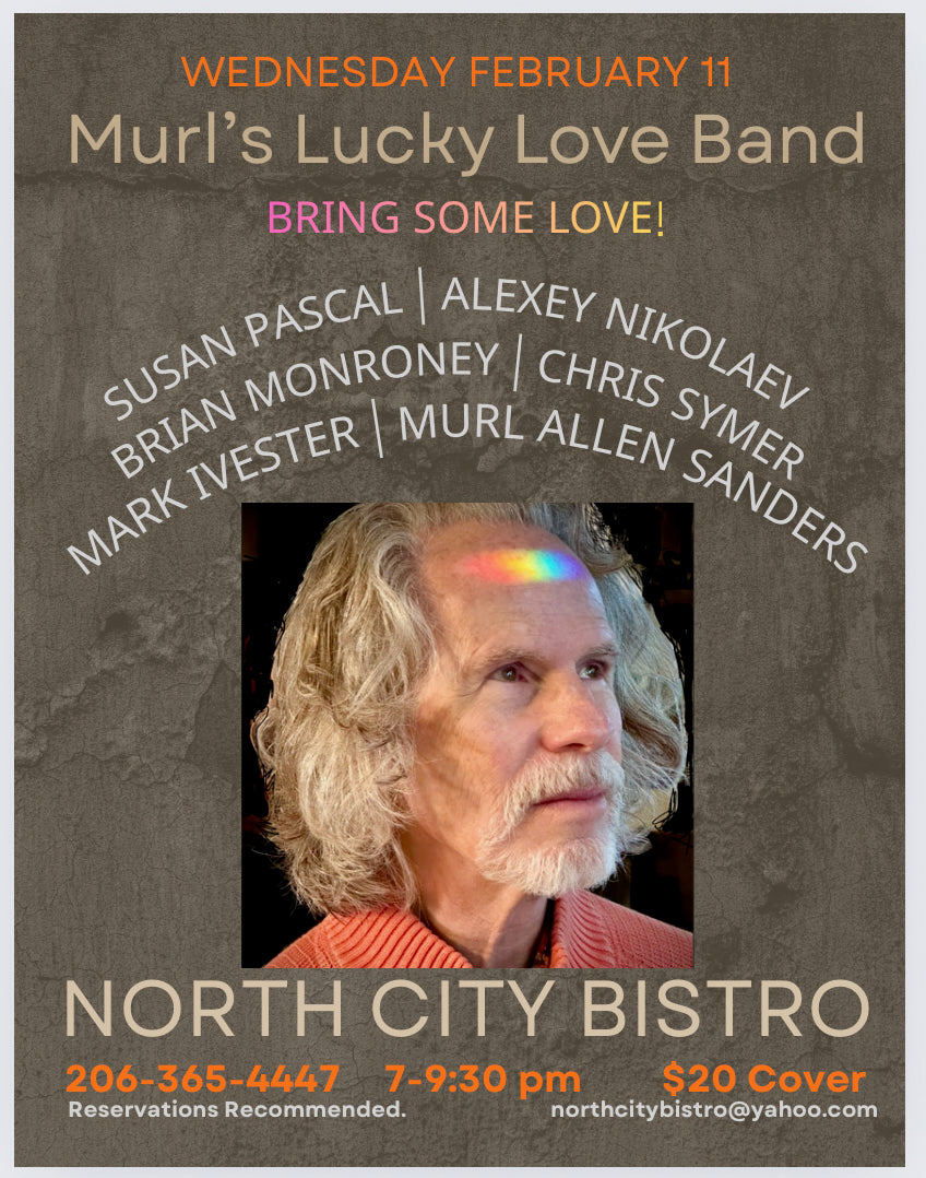 WEDNESDAY - FEBRUARY 11th - Murl's Lucky Love Band
