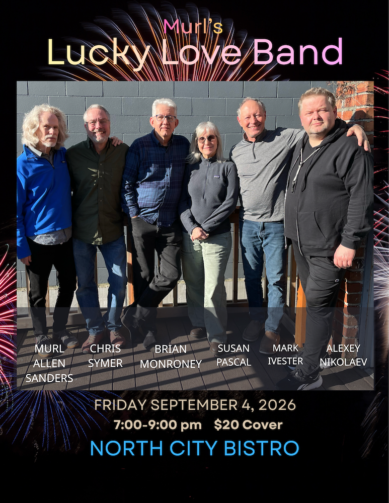 FRIDAY - SEPTEMBER 4th - Murl's Lucky Love Band