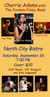 SATURDAY - SEPTEMBER 26th - Cherrie Adams with The Forman Finley Band