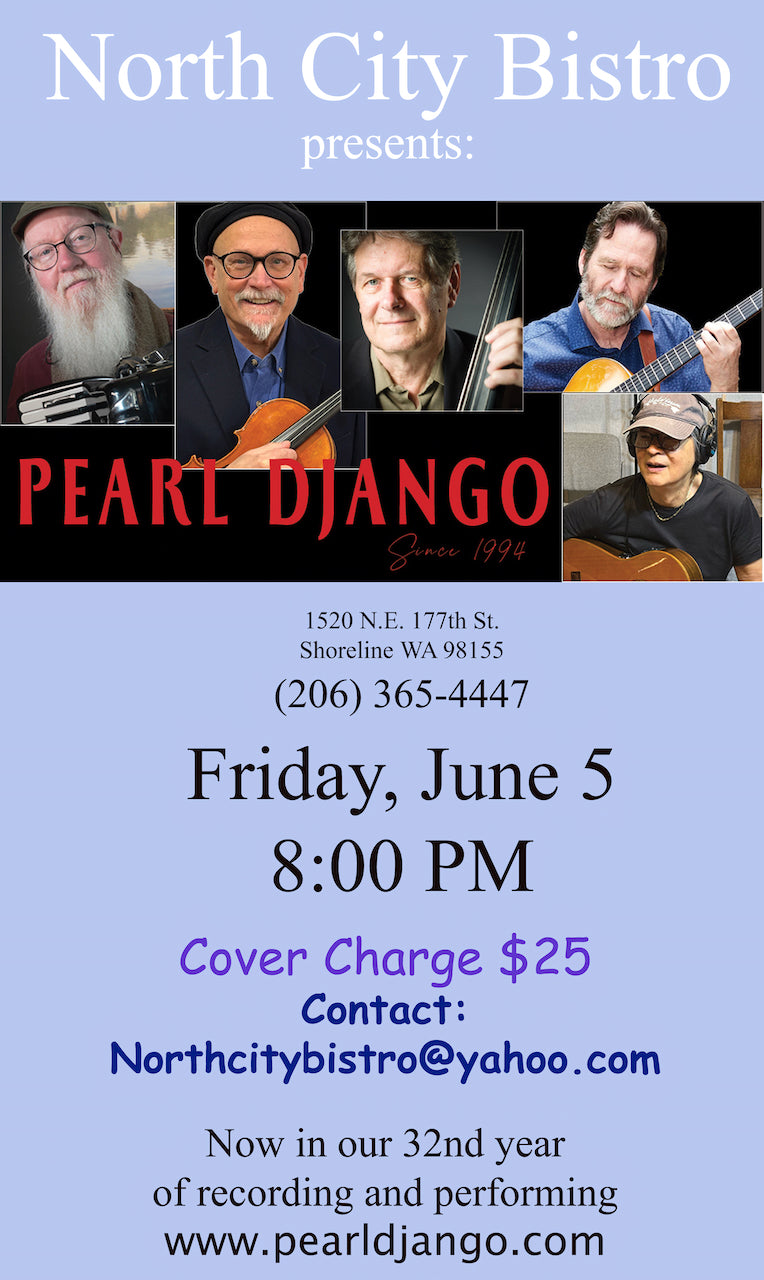 FRIDAY - JUNE 5th - Pearl Django