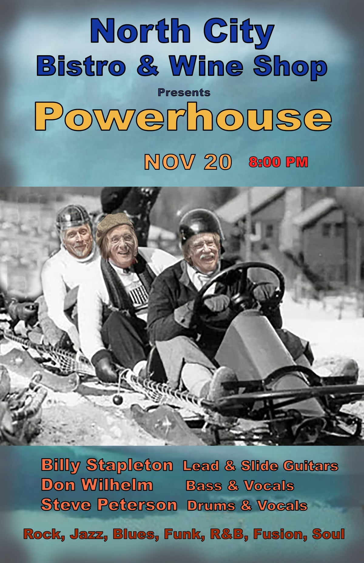 FRIDAY - NOVEMBER 20th - Powerhouse