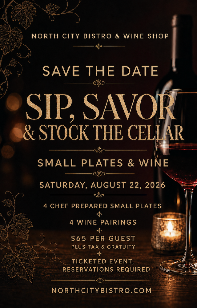 AUGUST 22nd - Sip, Savor & Stock The Cellar
